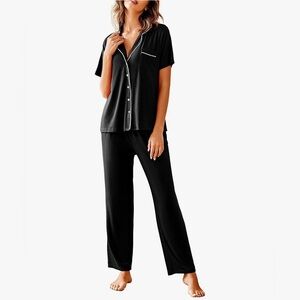 Amazon Women's Black Pajama Set